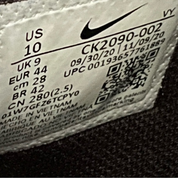 Nike KD Trey 5 VIII Bred Black White Red Men's size 10 CK2090-002 - Picture 8 of 16